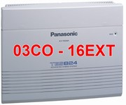 Tổng đài điện thoại Panasonic KX-TES824 ( 3CO-16EXT )